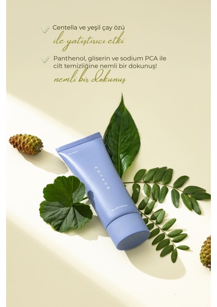 Temizleyici Jel Ciltte Kuruluk Bırakmadan 100 ml Karma Ciltler İçin Günlük Kullanım