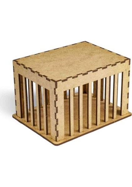 Ahşap Anıtkabir Maket, Boyama ve Dekoratif Küçük Model