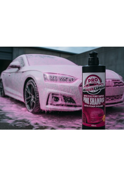Oto Şampuan Cilalı Pembe Köpük Cilalı Oto Şampuan Ultra Kalite Pink Foam modelleri