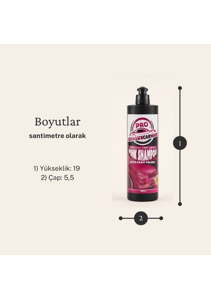 Oto Şampuan Cilalı Pembe Köpük Cilalı Oto Şampuan Ultra Kalite Pink Foam fırsatları