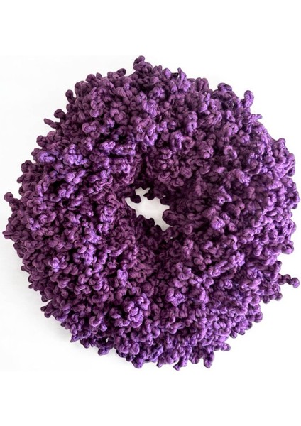 Arap Saçı Topuz Tokası Dolgun Lastikli Tesettür Kadın Aksesuar Toka Mor fiyatları