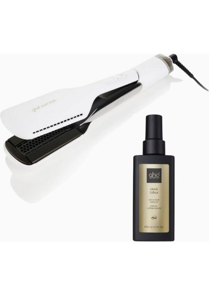 Duet Style 2’si 1 Arada, Saç Düzleştirici & Şekillendirici, Beyaz