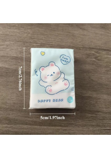 Sevimli Figürlü Çocuk Mendili 9'lu Paket fırsatları