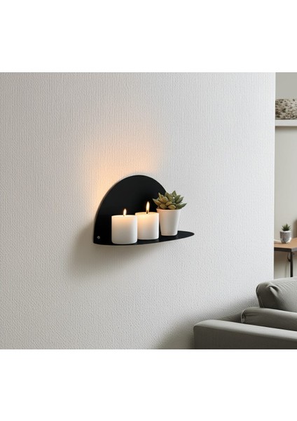 Dekoratif Modern Duvar Rafı Metal Duvar Rafı Banyo Rafı Ofis Rafı Salon Rafı Petek Üstü Rafı