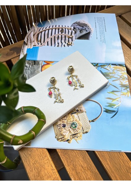 Vıp Seri Deniz Temalı Küpe