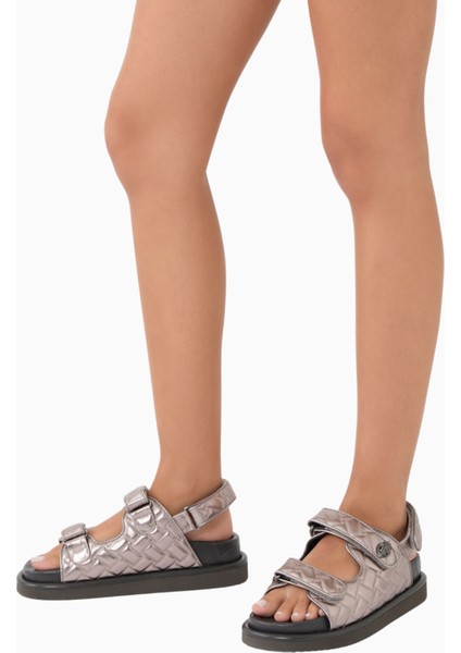 Orson Deri Kapitone Platform Slingback Sandalet fiyatları