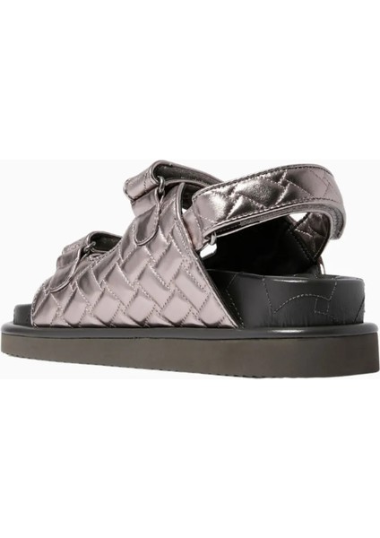 Orson Deri Kapitone Platform Slingback Sandalet indirimleri