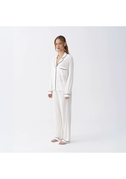 Sia Kadın Modal Biyeli Pijama Alt Ekru fiyatları