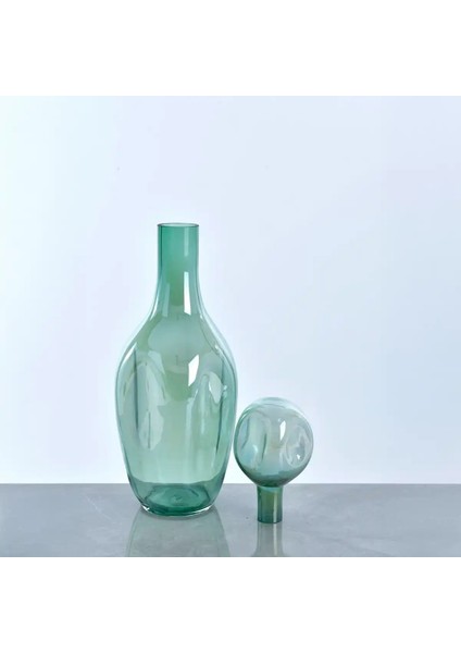 Efruz Yeşil Kapaklı Cam Vazo fiyatları