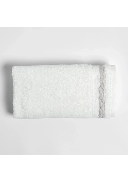 Chamelion Pima Pamuk Yüz Havlusu Beyaz 50X90 cm