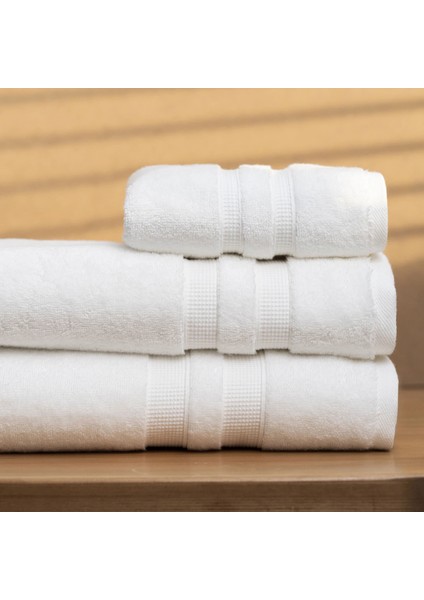 Narciso Penye Pamuk Banyo Havlusu Beyaz 90X150 cm fırsatları