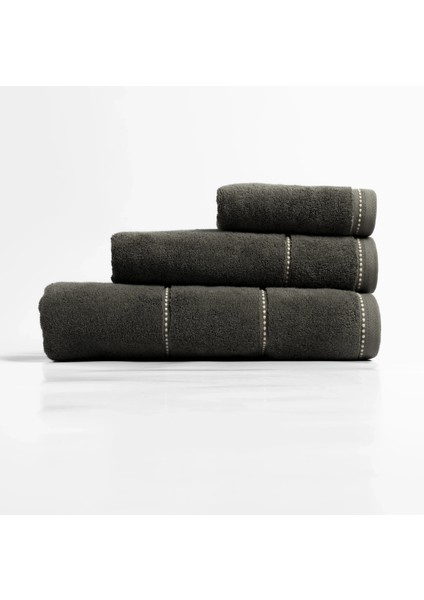 Copper Penye Pamuk Banyo Havlusu Antrasit 90X150 cm indirimleri