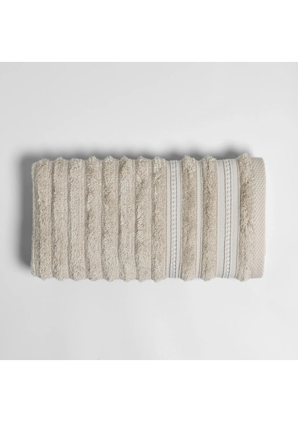 Aster Pima Pamuk Yüz Havlusu Bej 50X90 cm