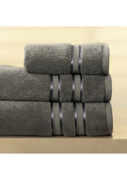 Olite Penye Pamuk Banyo Havlusu Gri 90X150 cm fırsatları