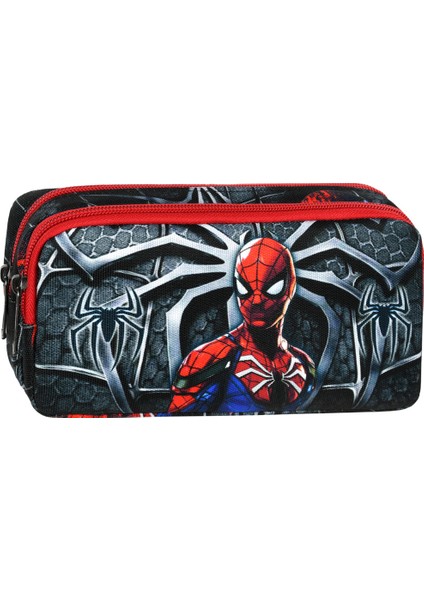 Siyah Erkek Çocuk Spor Okul Çantası ve Kalemlik Seti