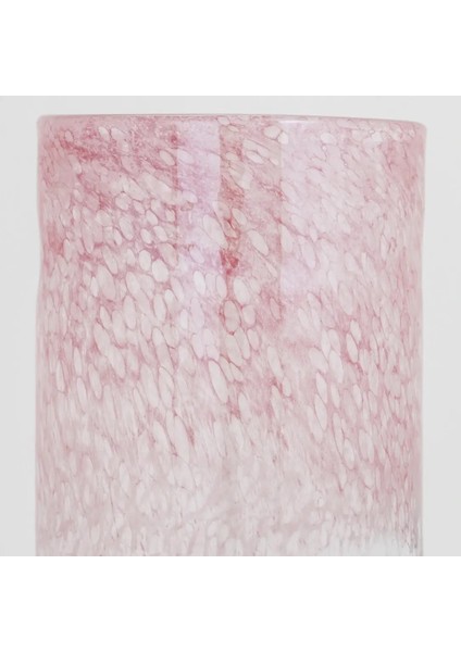 Rosa El Yapımı Pembe Cam Vazo fiyatları