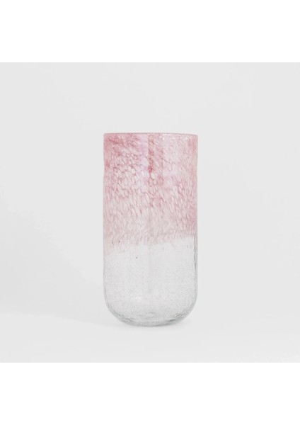 Rosa El Yapımı Pembe Cam Vazo modelleri