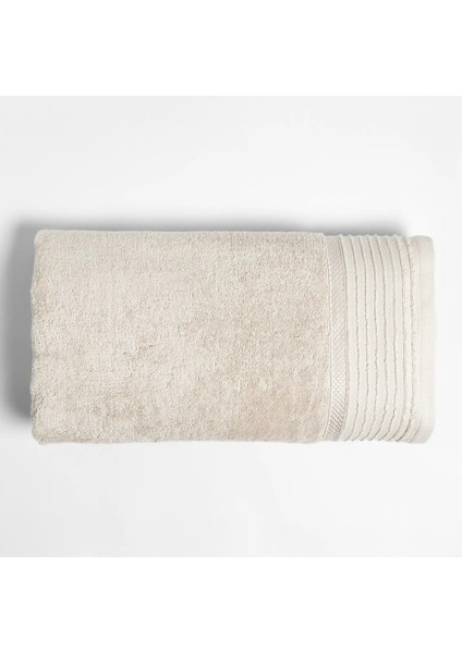Vinca Pima Pamuk Banyo Havlusu Bej 90X150 cm