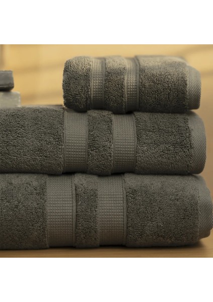 Narciso Penye Pamuk Banyo Havlusu Antrasit 90X150 cm modelleri