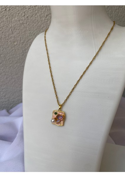 Pembe Incili Pinterest Sanat Kolye fiyatları