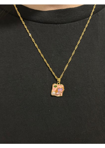 Pembe Incili Pinterest Sanat Kolye modelleri