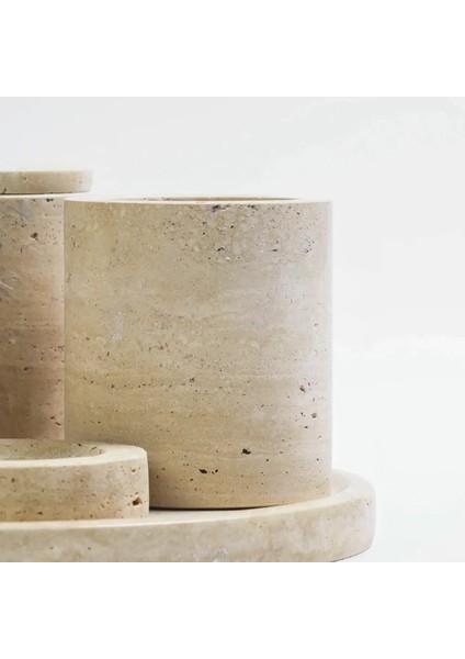 Rizz Mermer 5li Banyo Seti Bej fiyatları