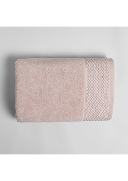 Poppy Penye Pamuk Banyo Havlusu Açık Pembe 90X150 cm