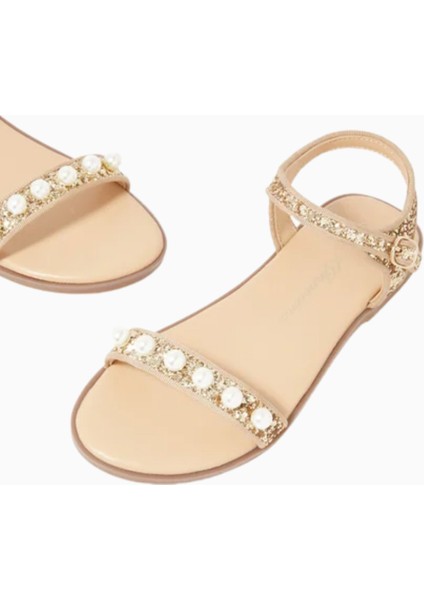 Çocuk Fleur Simli Sandalet, Işıltılı Yazlık & Özel Gün Ayakkabısı fiyatları