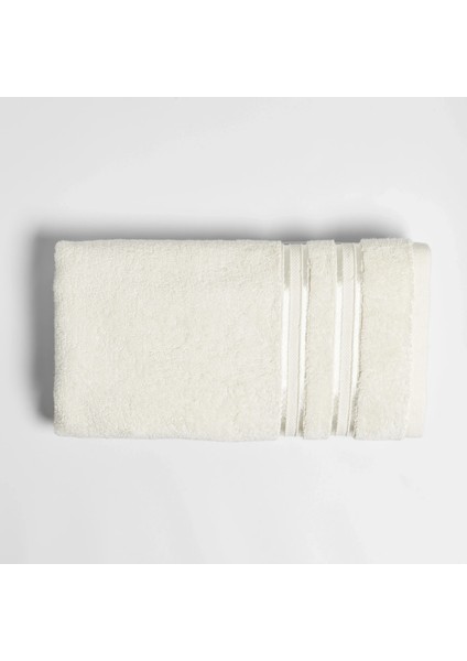 Olite Penye Pamuk Yüz Havlusu Ekru 50X90 cm