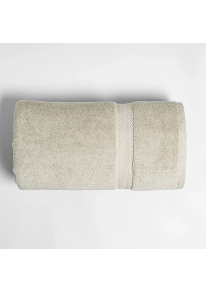Laure Penye Pamuk Banyo Havlusu Ekru 90X150 cm
