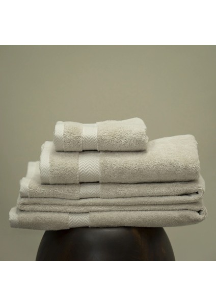 Laure Penye Pamuk Banyo Havlusu Ekru 90X150 cm fırsatları