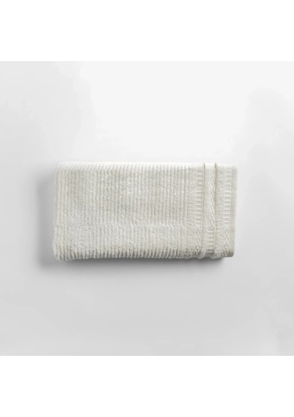 Mauve Pima Pamuk Saç Havlusu Beyaz 50X90 cm