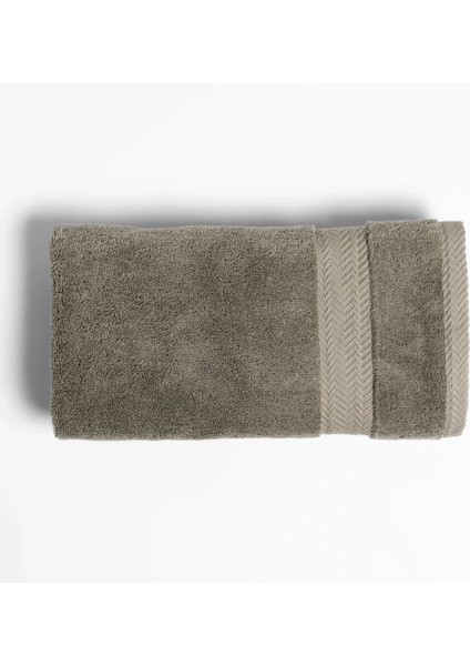 Laure Penye Pamuk Yüz Havlusu Taş 50X90 cm