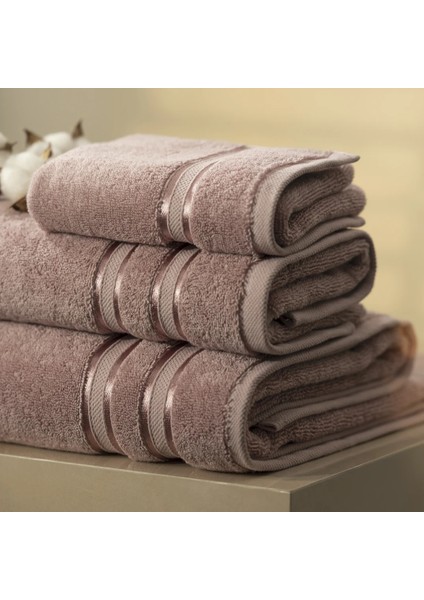 Olite Penye Pamuk Banyo Havlusu Gül Kurusu 90X150 cm modelleri