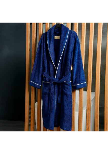 Pansy Pima Pamuk Unisex Bornoz Lacivert fiyatları