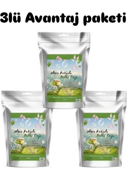 Strese Karşı Süzen Poşet Çay 3'lü Avantaj Paketi