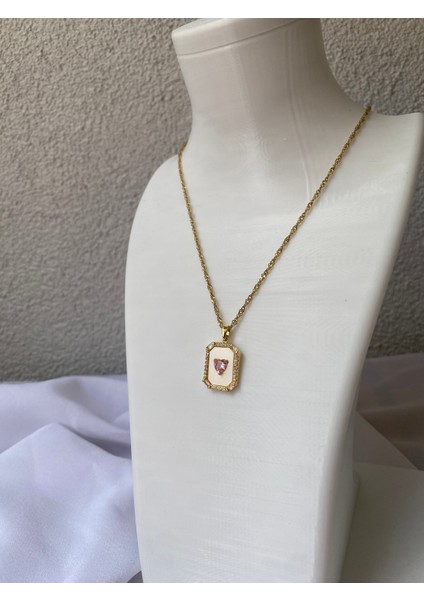 Pembe Kalpli Pinterest Sanat Kolye fiyatları