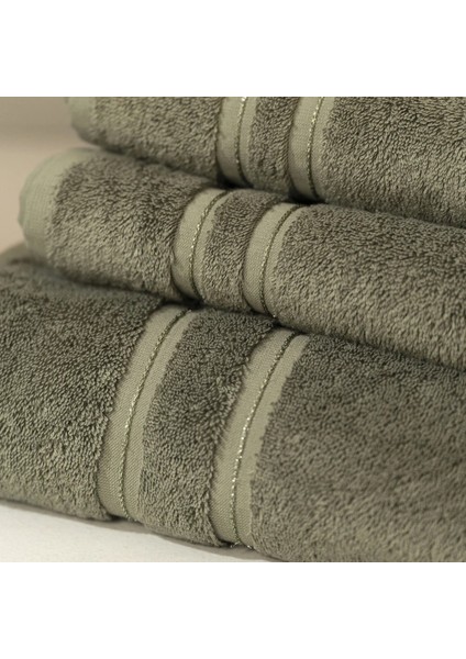 Dandelion Pima Pamuk Banyo Havlusu Haki 90X150 cm modelleri