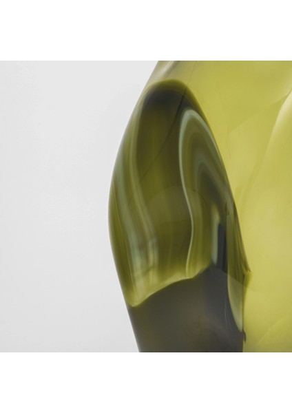 Rubus Yeşil Degrade Cam Vazo 25X19X32 cm modelleri