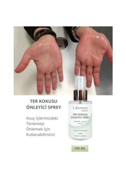Natura Koltuk Altı-Ayak-Avuç Içi Sprey Antiperspirant Sprey indirimleri
