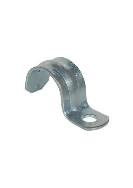 Emt Galvaniz Kroşe Tek Delikli 1/2 (50AD)