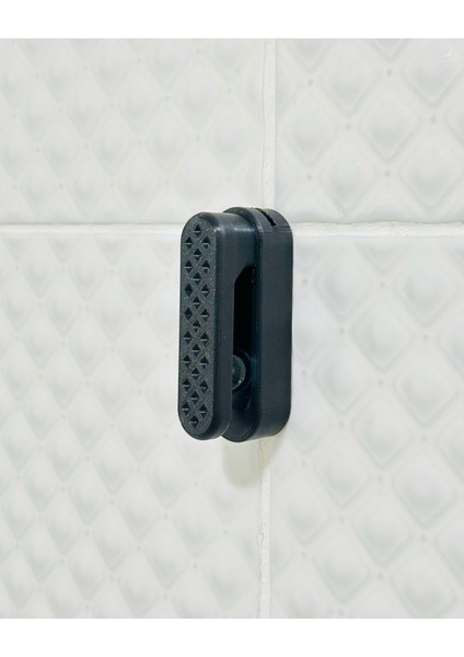 Kişiselleştirilebilir 3D Baskı Havlu Askısı | Isimli Havluluk | Mutfak ve Banyo Için-Siyah-M
