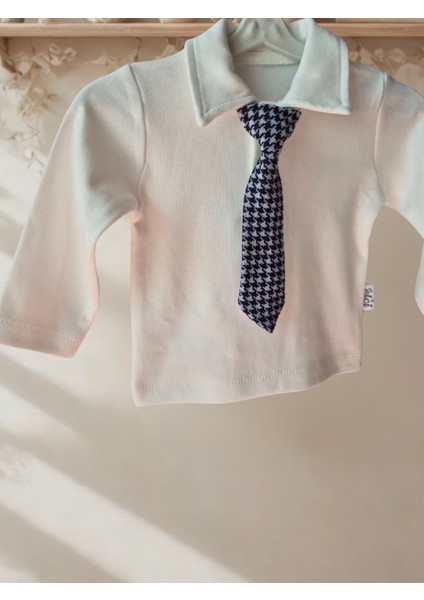 Erkek Bebek %100 Pamuklu 4’lü Takım – Ceket, Pantolon, Badi ve Kravat fırsatları