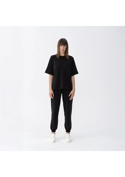 Ivy Kadın Modal Jogger Pantolon Siyah
