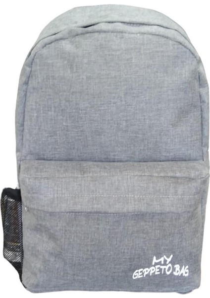 Gri Renkli Çok Amaçlı Sırt Çantası, Günlük ve Spor Kullanımına Uygun