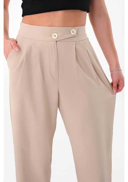 Kadın Taş Kore Model Palazzo Pantolon