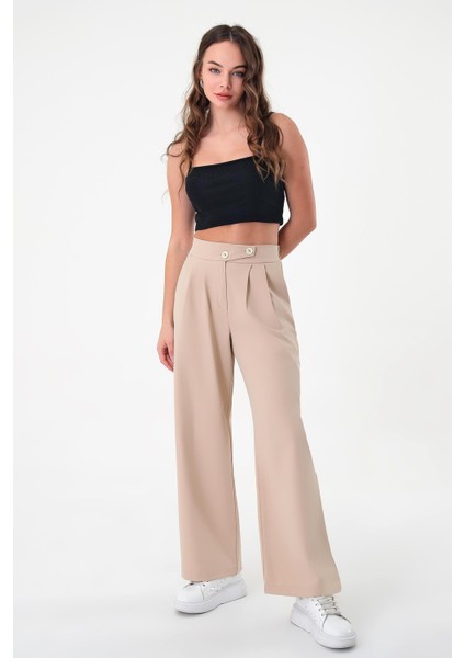 Kadın Taş Kore Model Palazzo Pantolon fiyatları