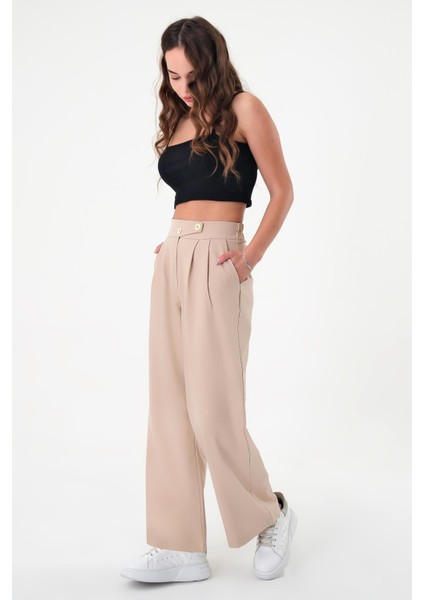 Kadın Taş Kore Model Palazzo Pantolon fırsatları