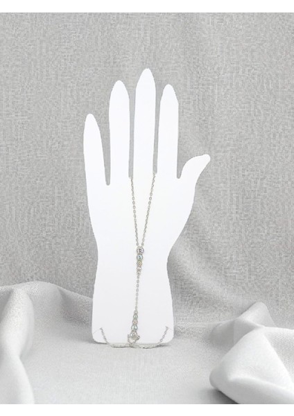 925 Ayar Taşlı Gümüş Şahmeran Bileklik – Zarif ve Işıltılı Tasarım