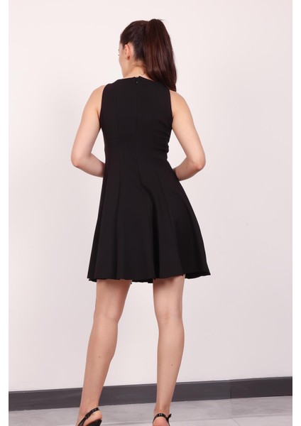 Kadın Siyah Kolsuz Mini Elbise indirimleri